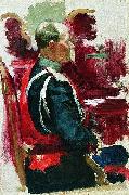 Ilya Repin Study for the picture Formal Session of the State Council. USA oil painting artist